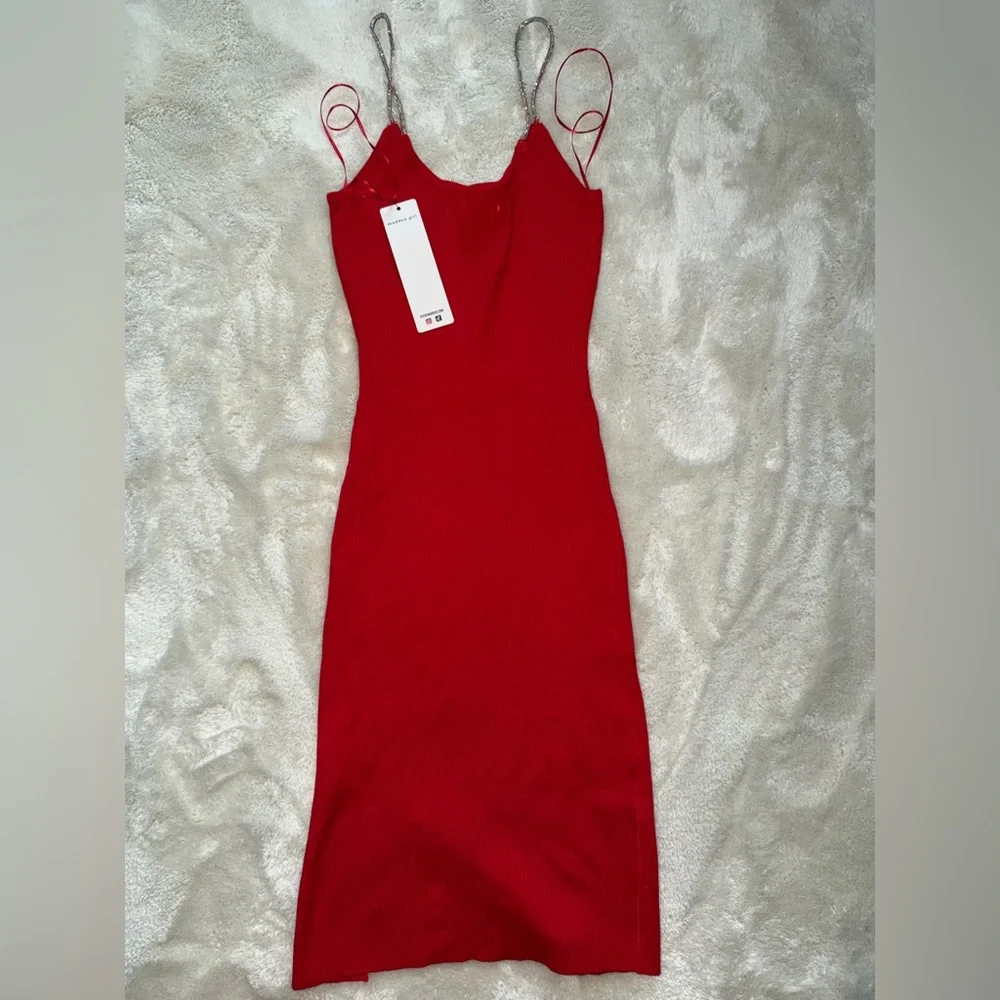 Red Women’s Dress Size M – New Madden Girl - Picture 4 of 5